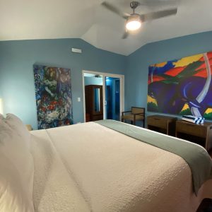 Ocean view room at Old Crow Boutique Hotel in Vieques
